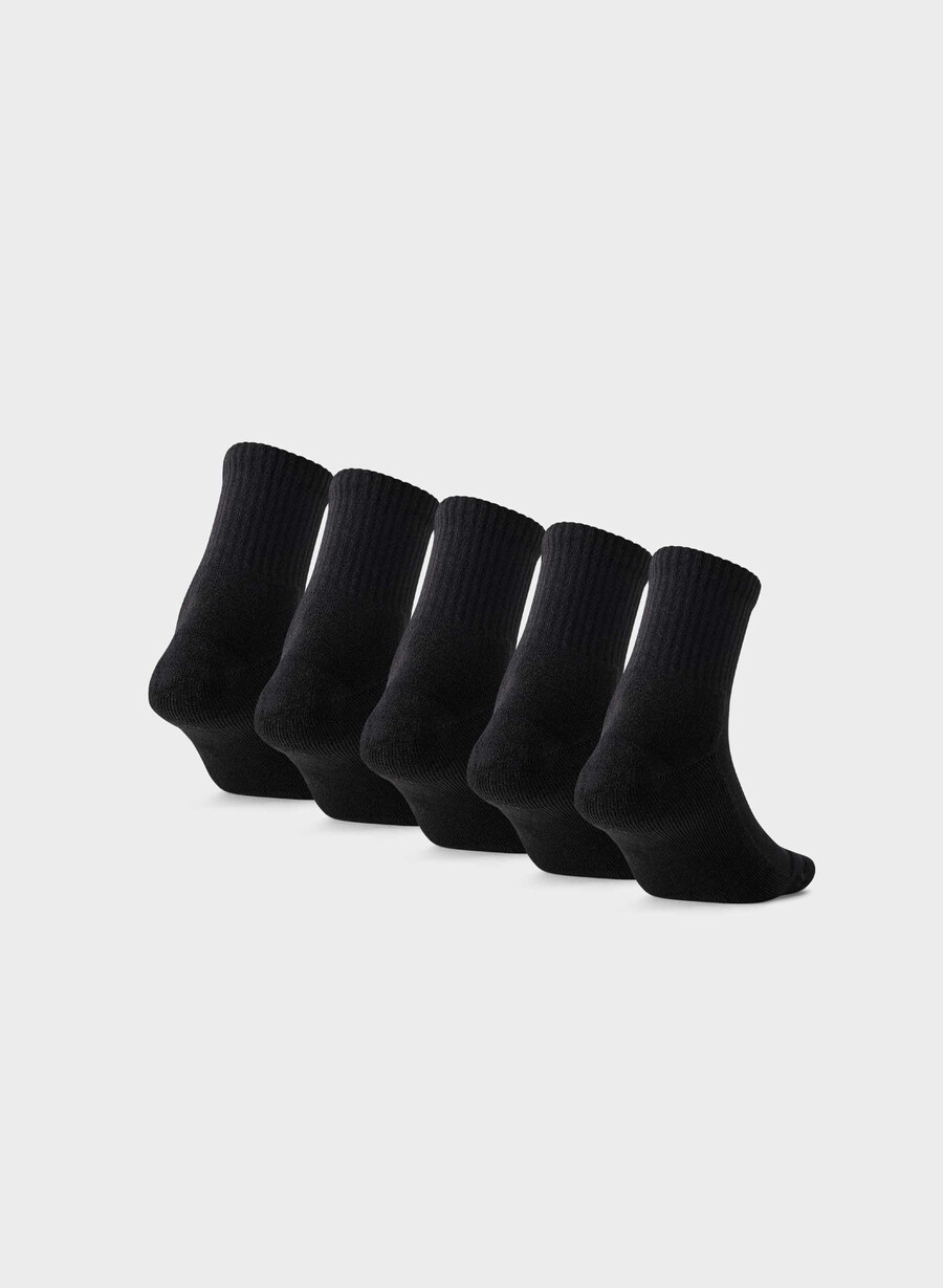 best-ever ankle sock 5-pack black