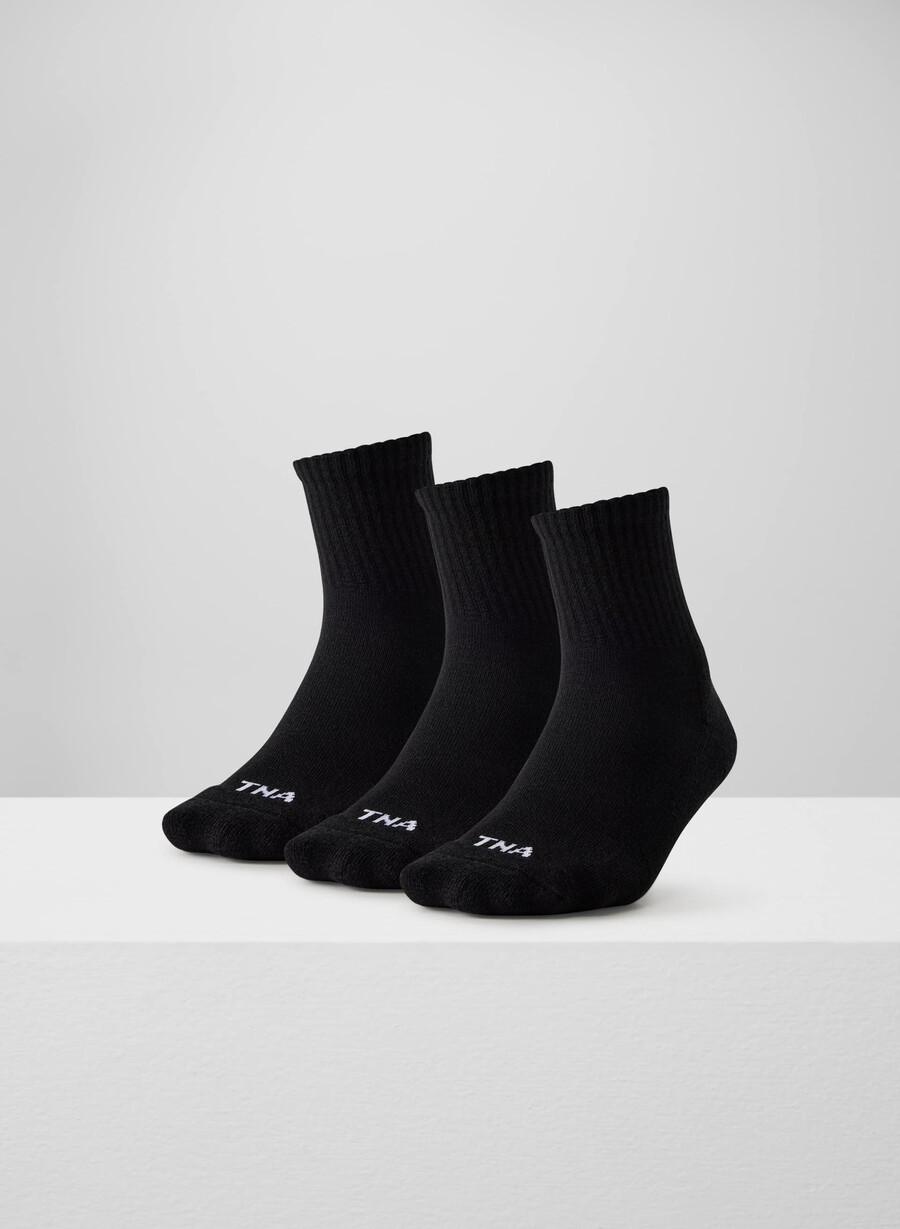 best-ever ankle sock 3-pack black