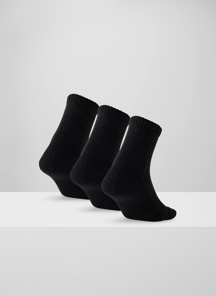 best-ever ankle sock 3-pack black