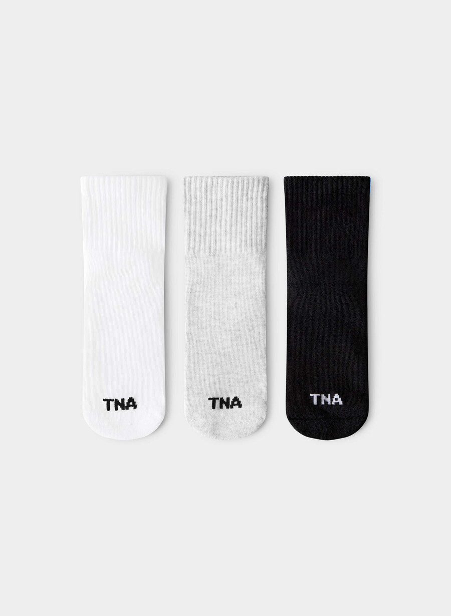best-ever ankle sock 3-pack whth cloud whtblk