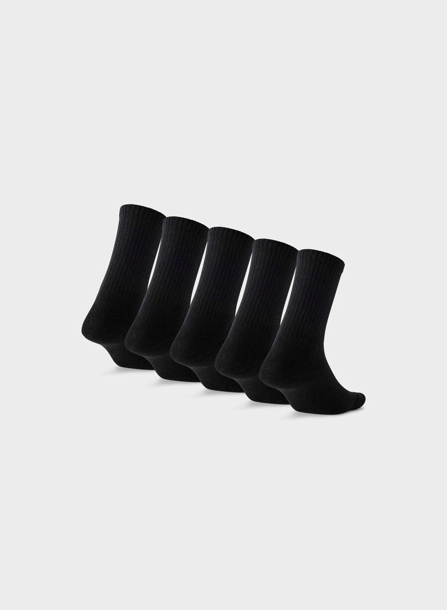 best-ever crew sock 5-pack black