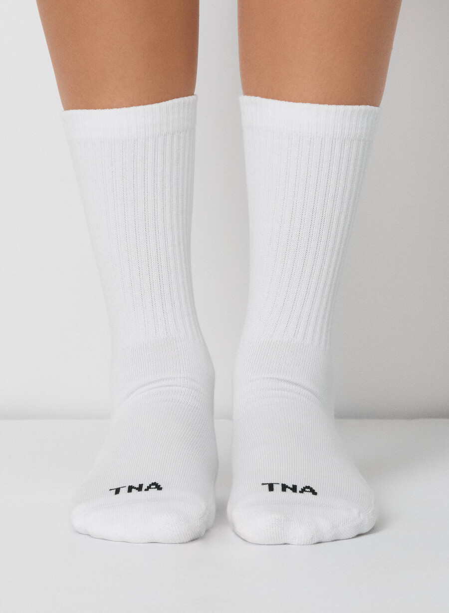 best-ever crew sock 5-pack heather chrome
