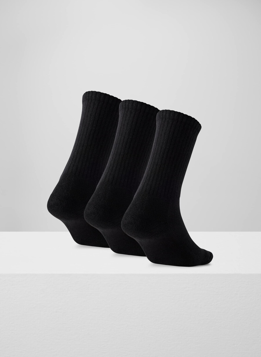 best-ever crew sock 3-pack black