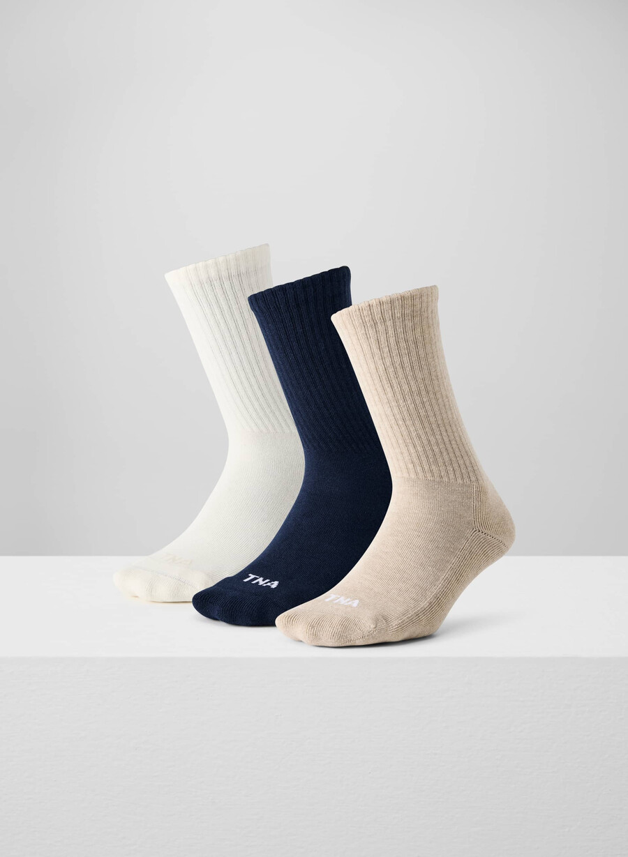 best-ever crew sock 3-pack htr ecradl lt brch