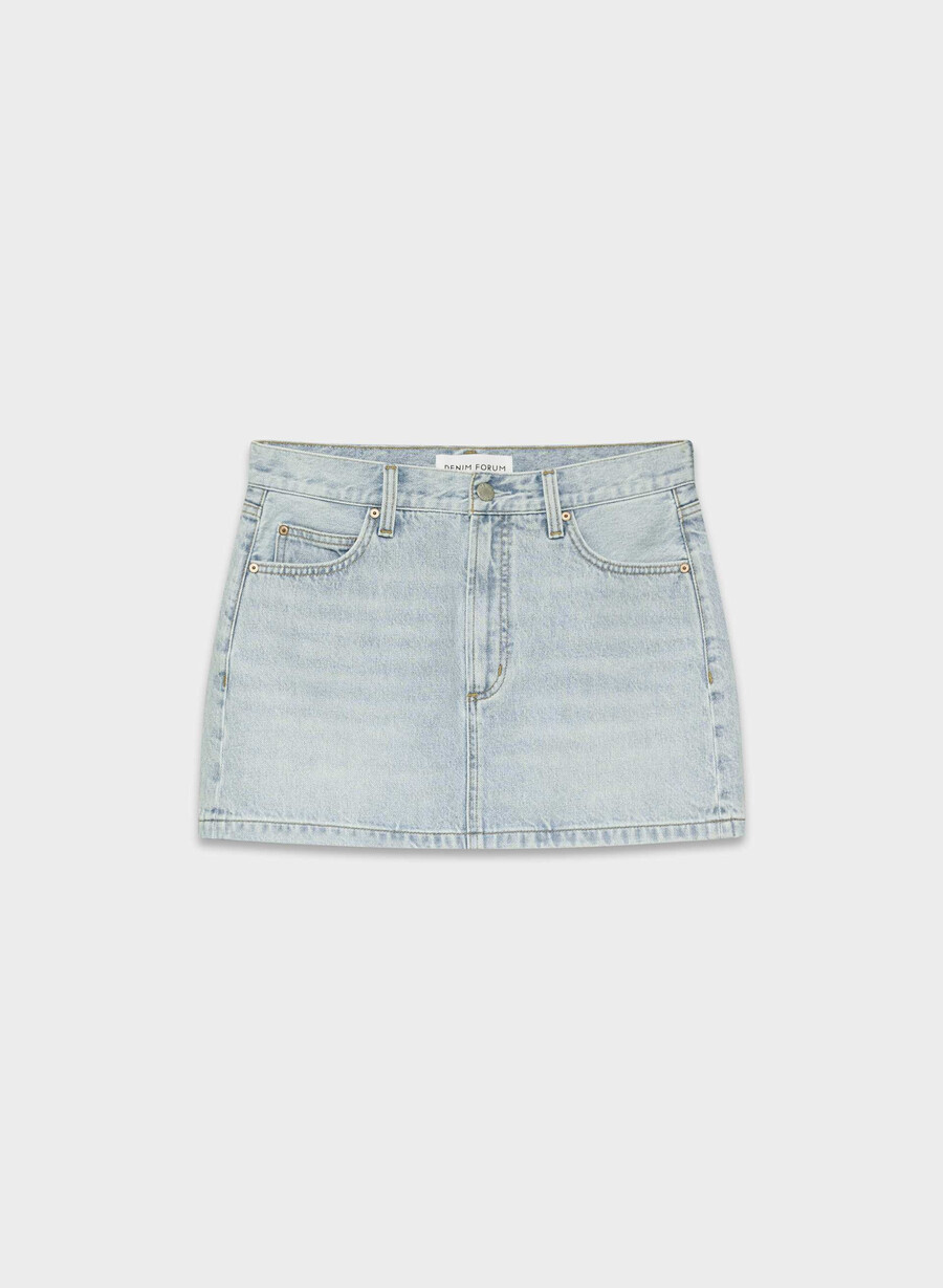 denim forum the 90s ricci denim skirt 15 yrs brl thr bleu