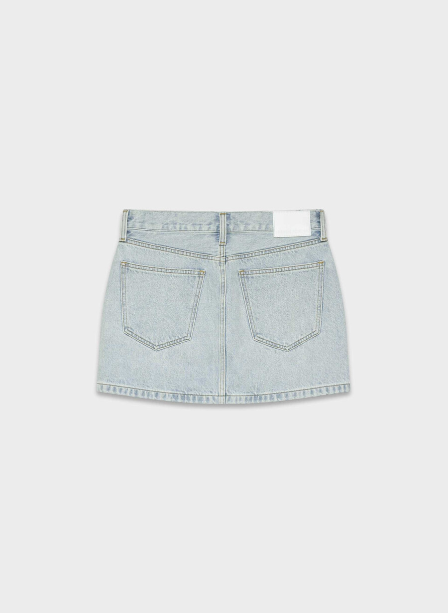 denim forum the 90s ricci denim skirt 15 yrs brl thr bleu