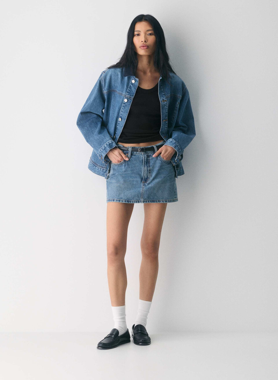 denim forum the 90s ricci denim skirt 5 yrs kiss n tell bl