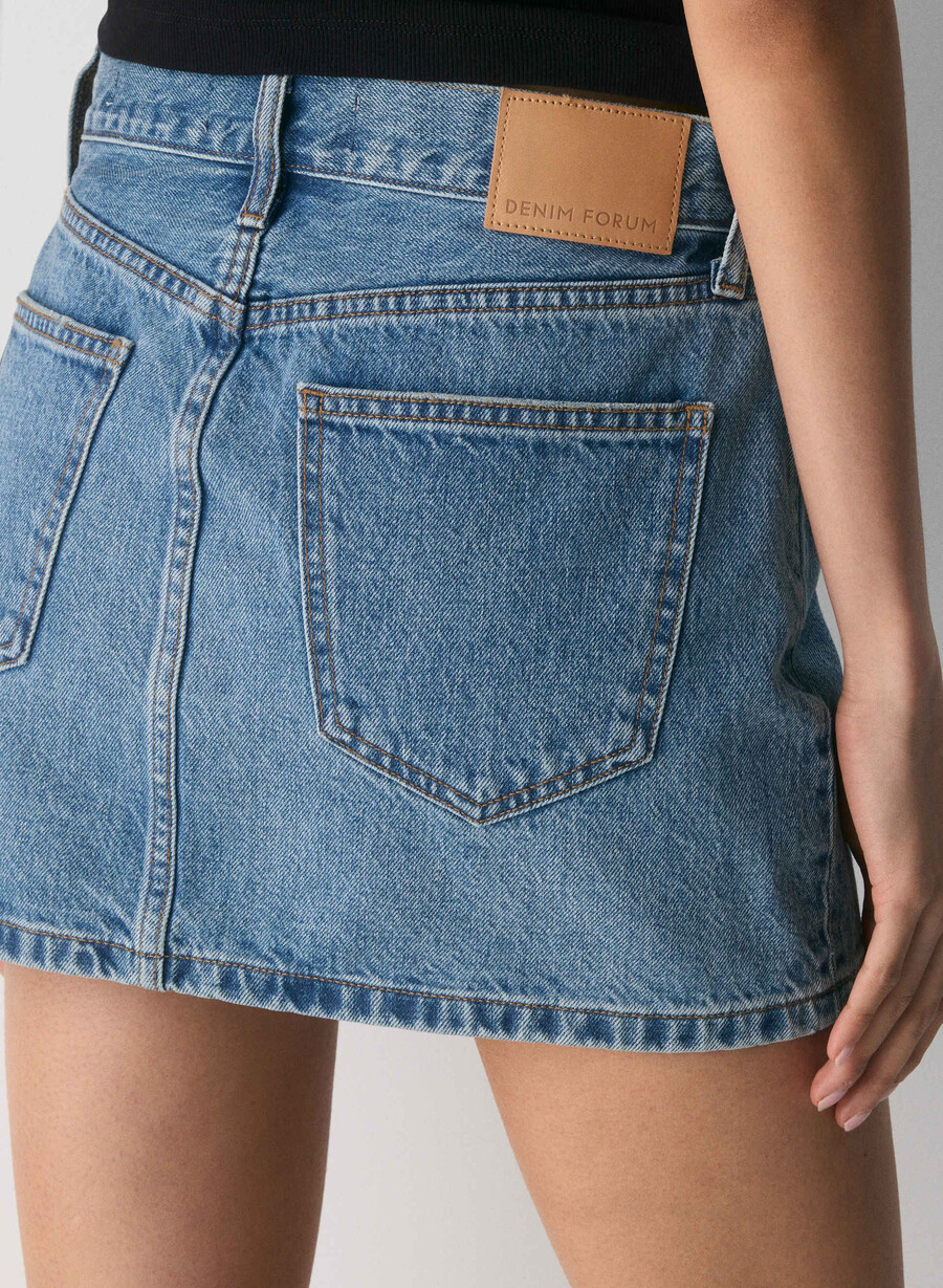 denim forum the 90s ricci denim skirt 5 yrs kiss n tell bl