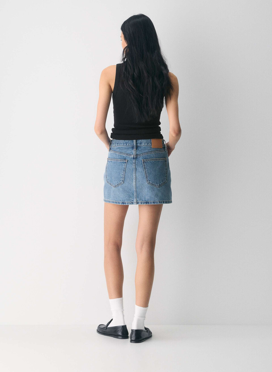 denim forum the 90s ricci denim skirt 5 yrs kiss n tell bl