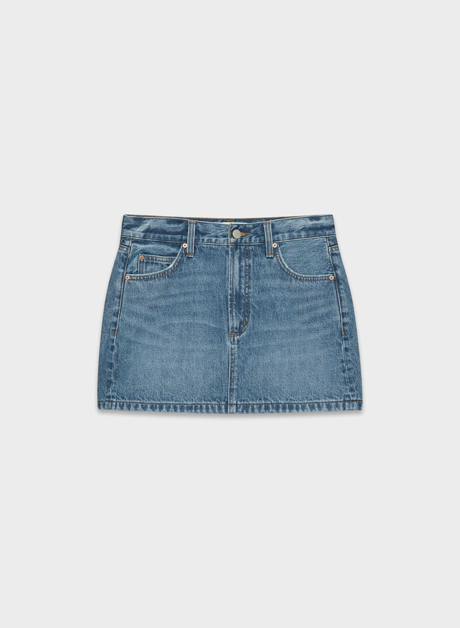 denim forum the 90s ricci denim skirt 5 yrs kiss n tell bl