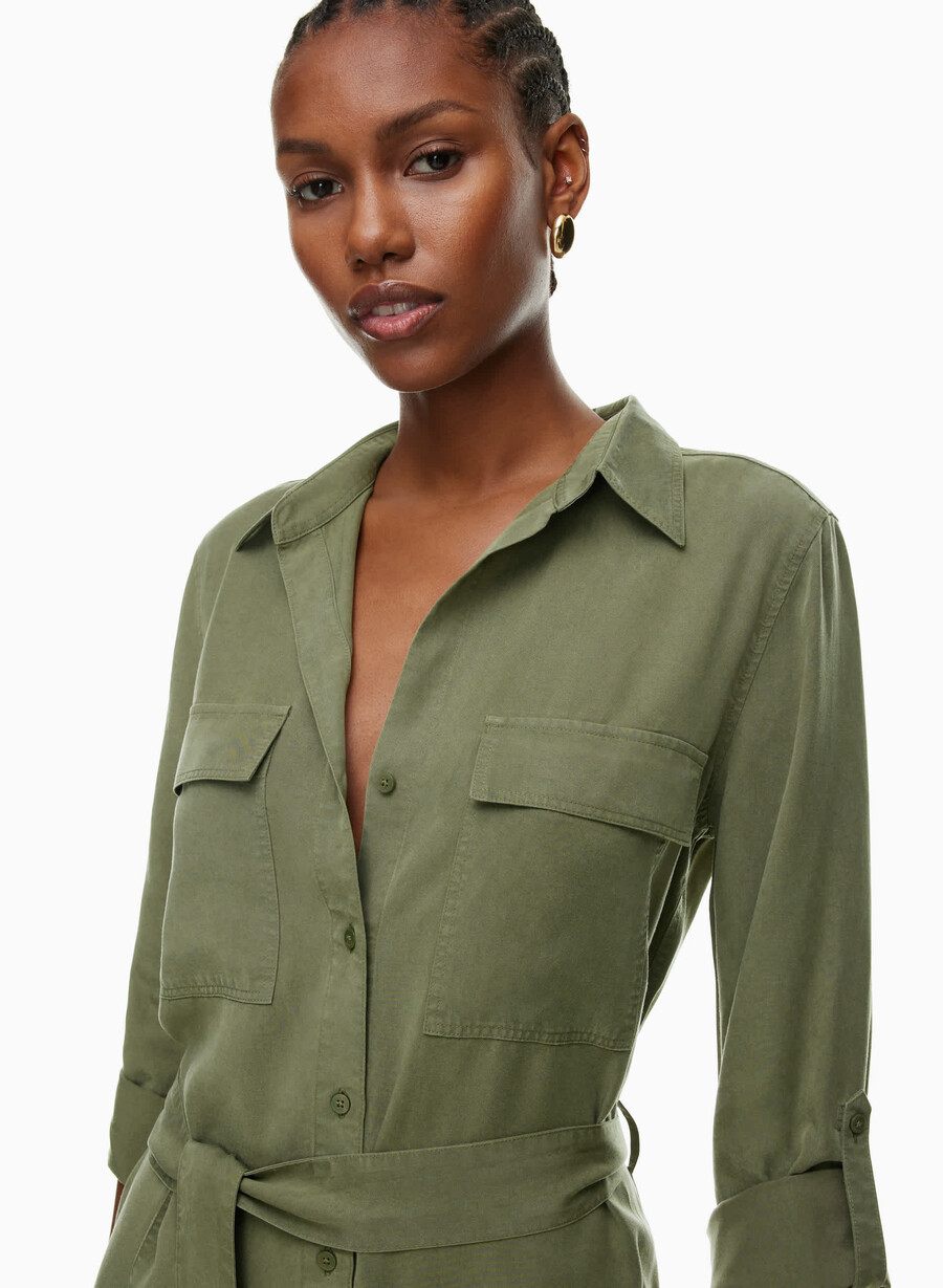 utility dress gd army green