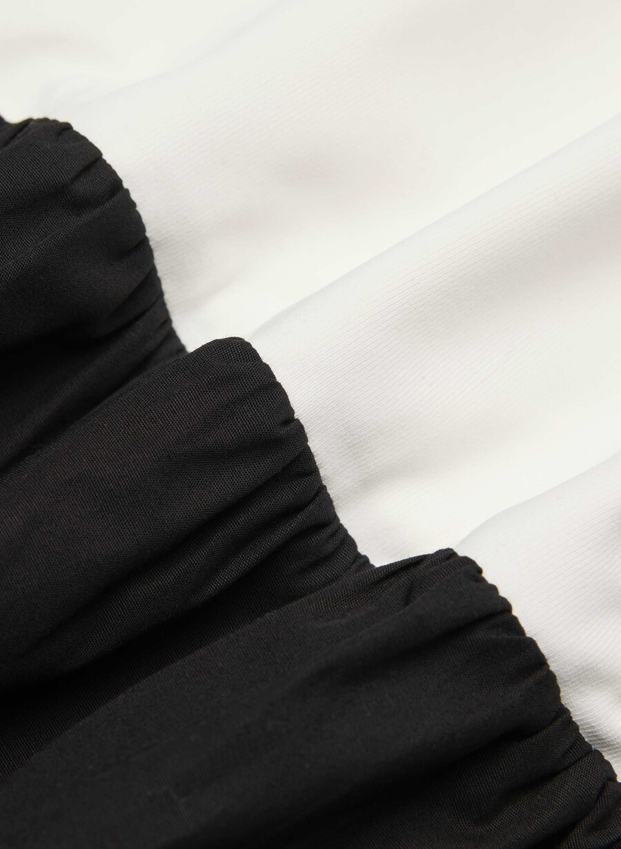 fluid poplin dress blacklight birch