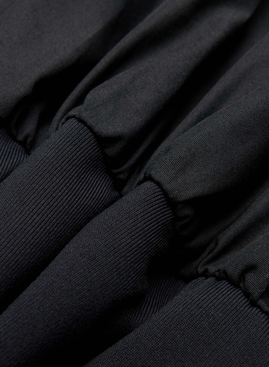 revive poplin dress black