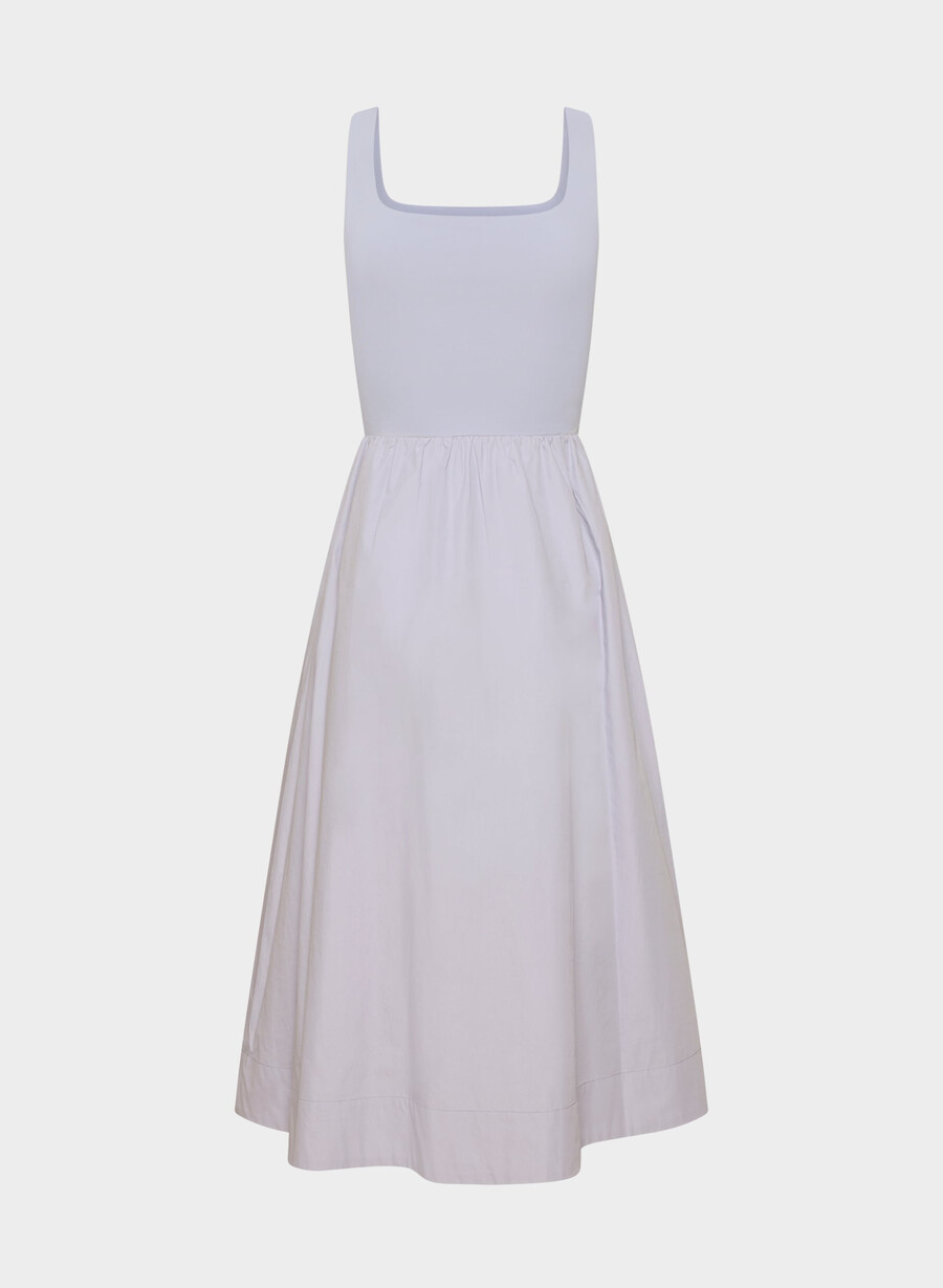 revive poplin dress wildflower lilac