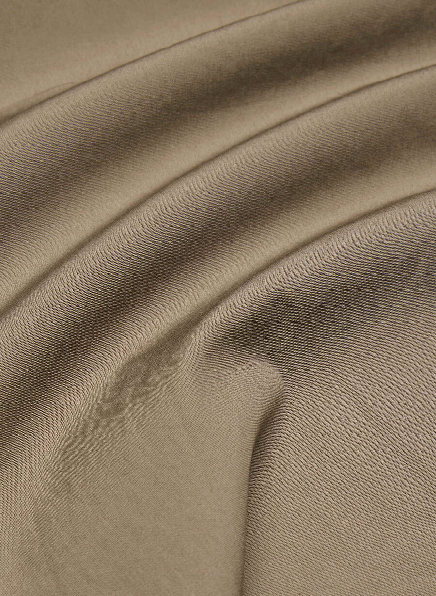 revive poplin dress folio brownblack