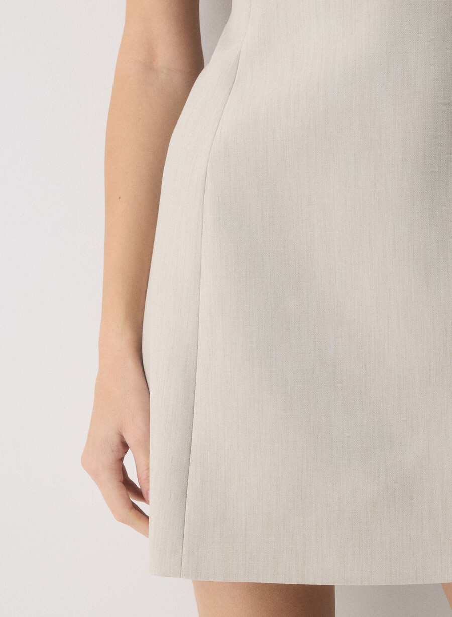 opportunity dress - ressential heather matte pearl