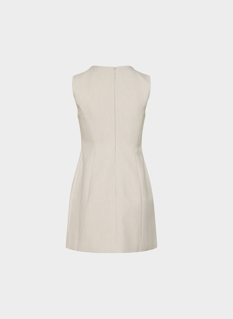 opportunity dress - ressential heather matte pearl