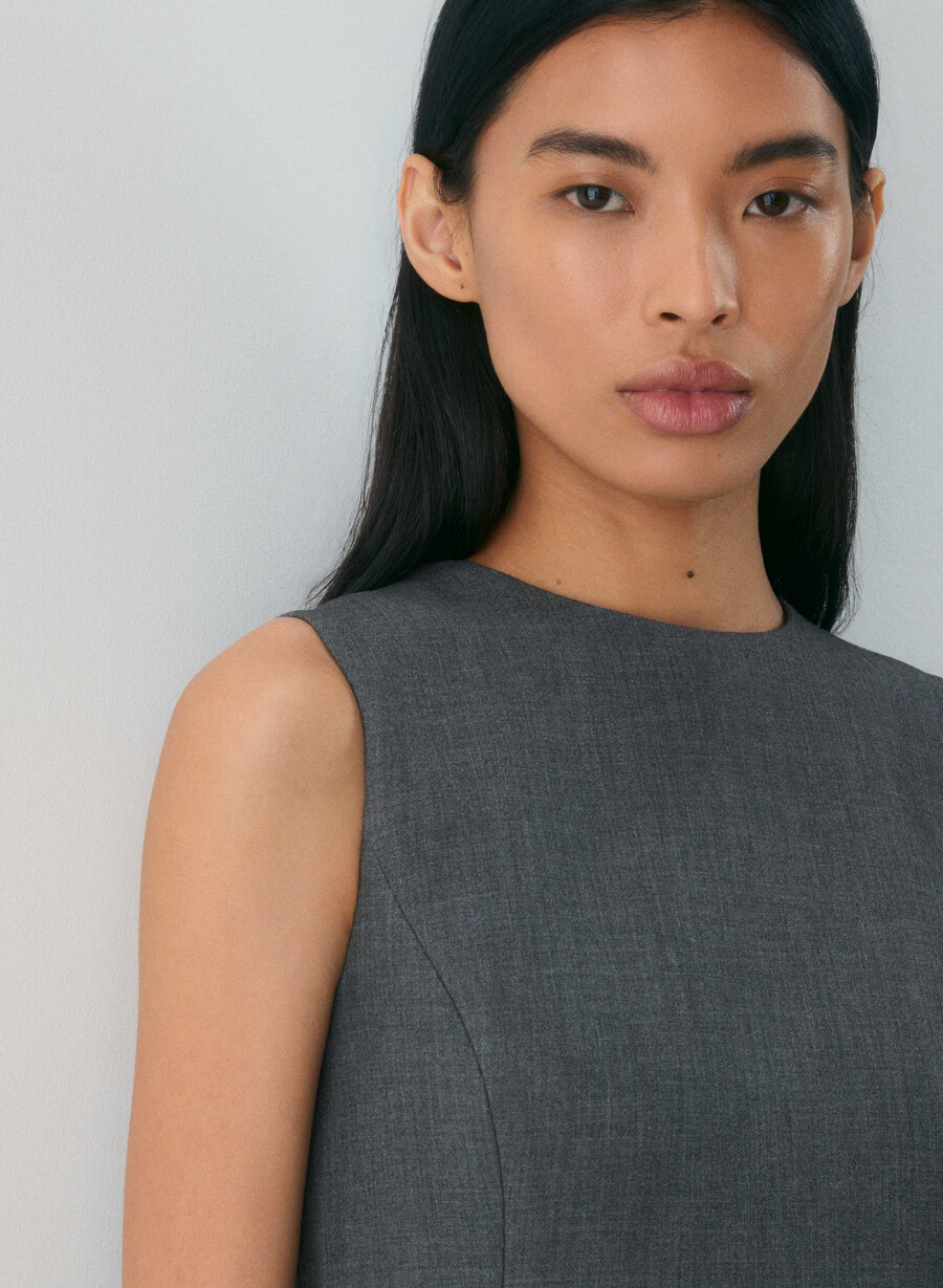 opportunity dress - ressential heather charcoal