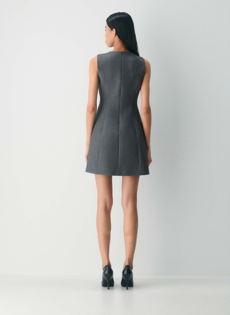 opportunity dress - ressential heather charcoal