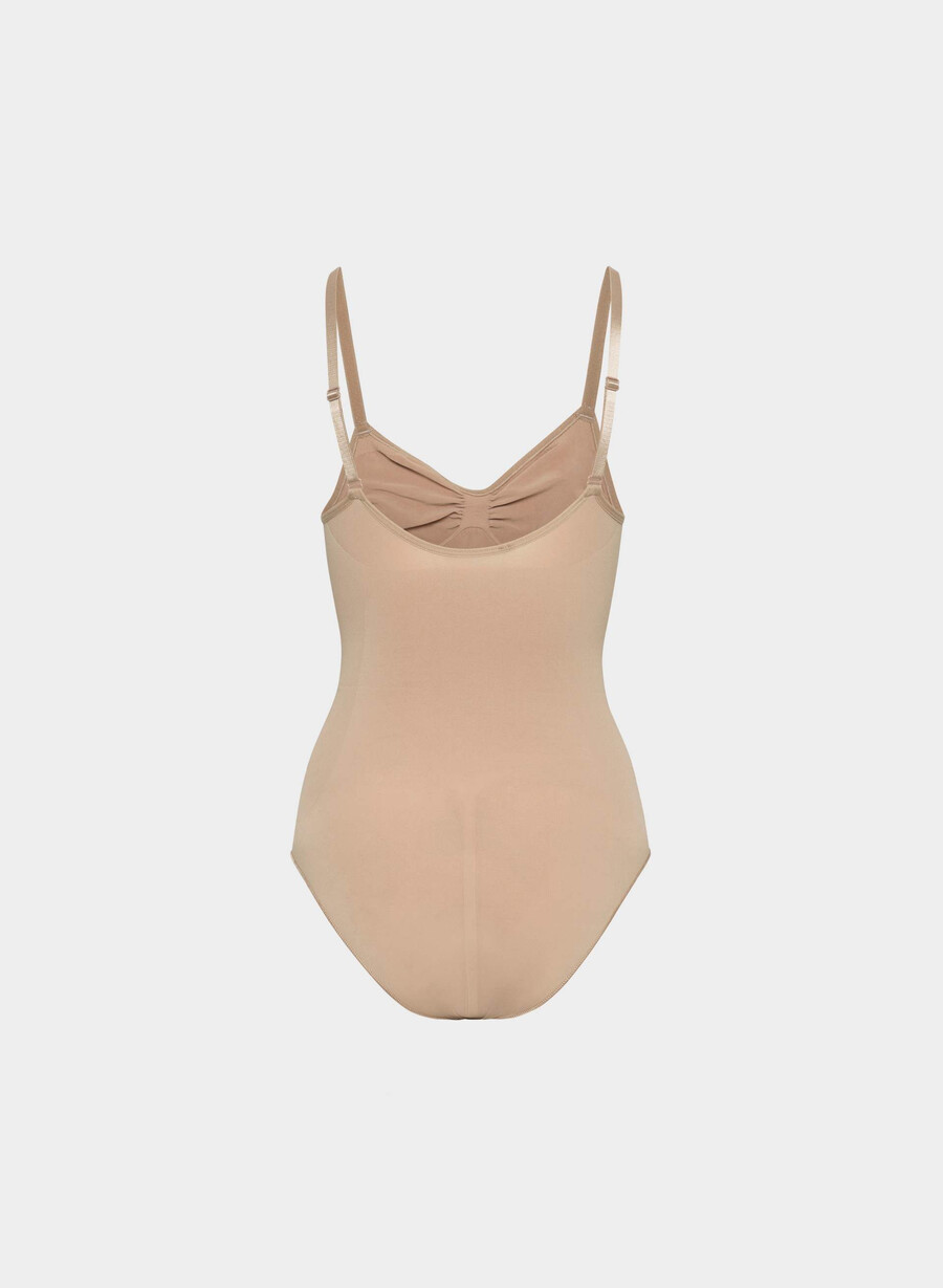 shapeenhance seamless full-bum bodysuit toasty