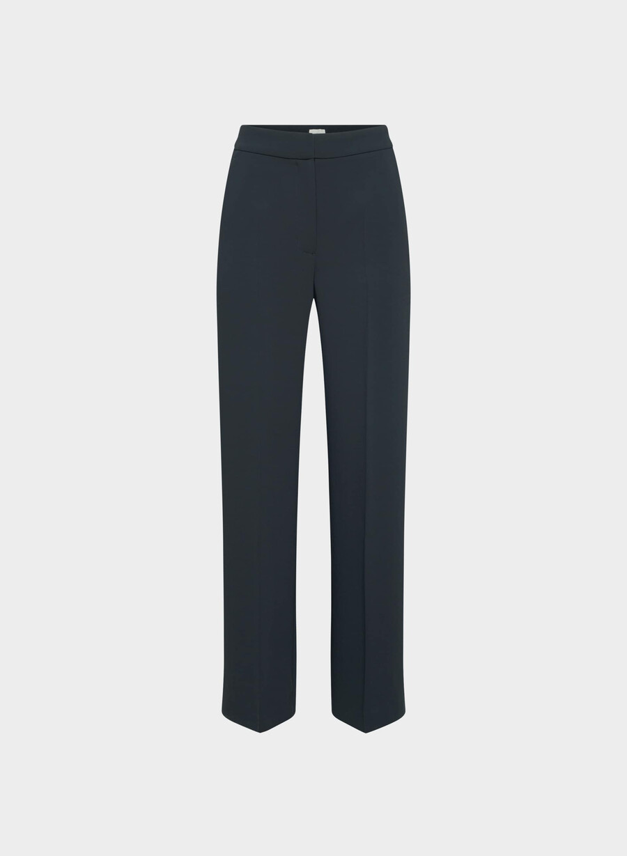 the limitless pant - crepette dark night navy
