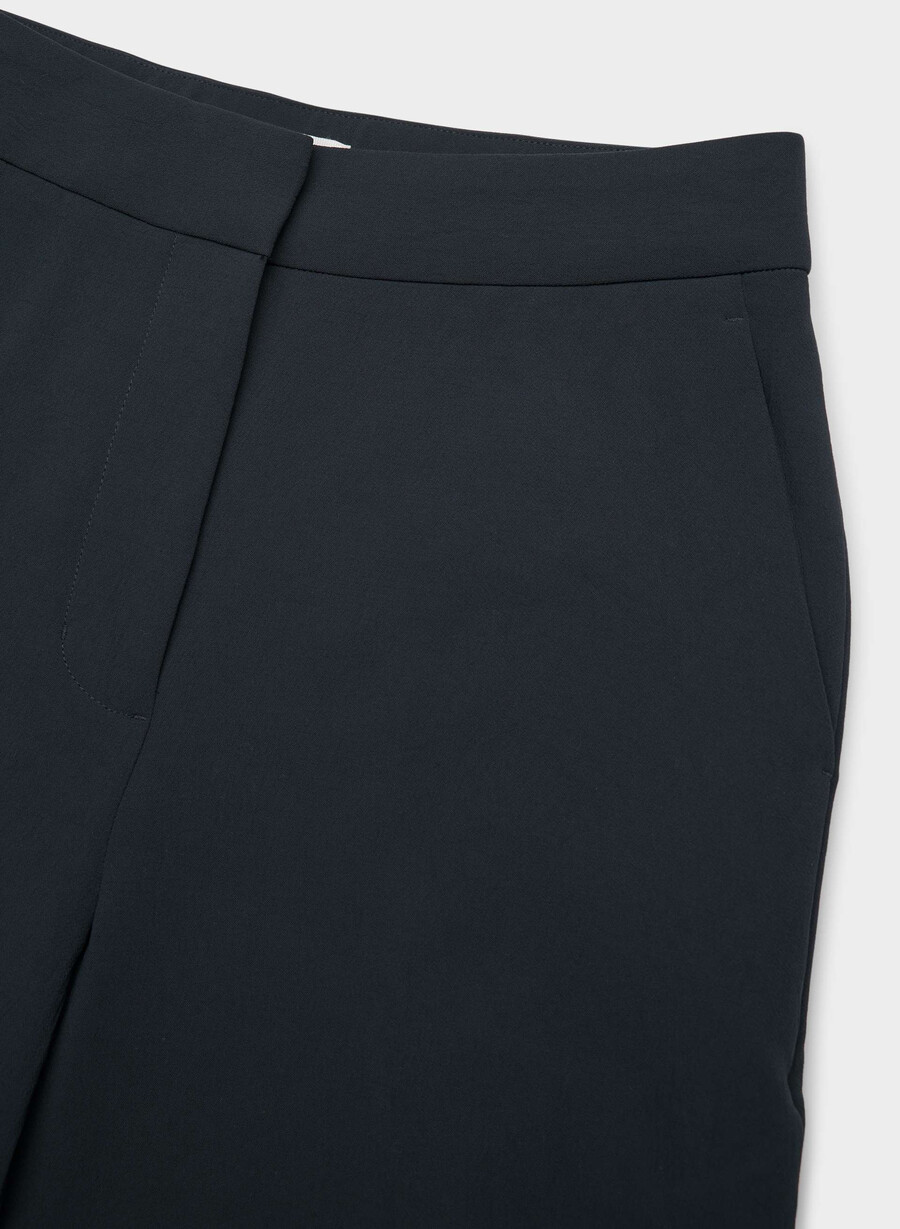 the limitless pant - crepette dark night navy