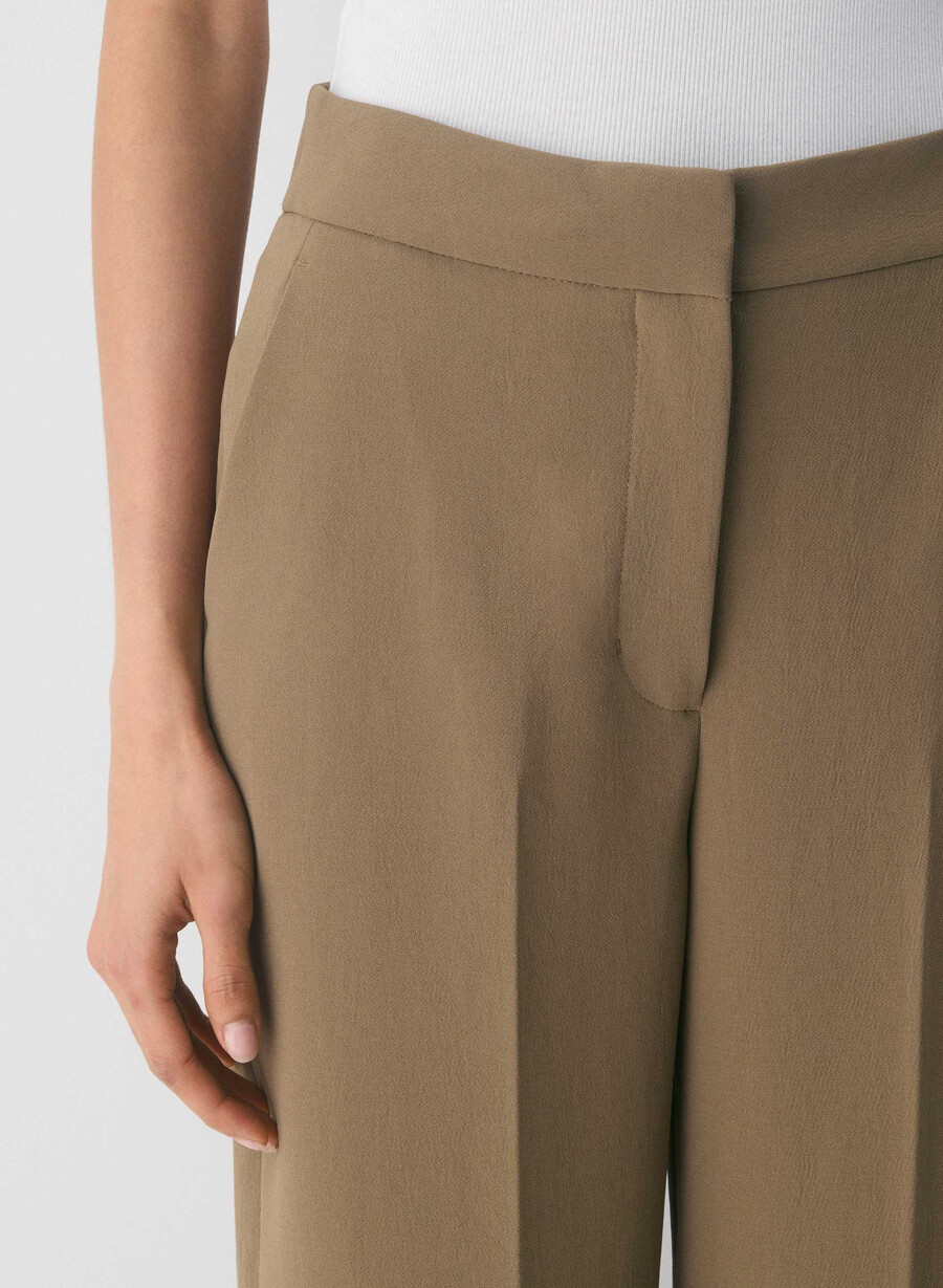 the limitless pant - crepette folio brown