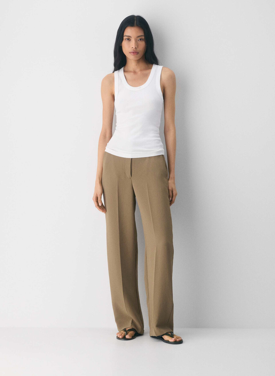the limitless pant - crepette folio brown