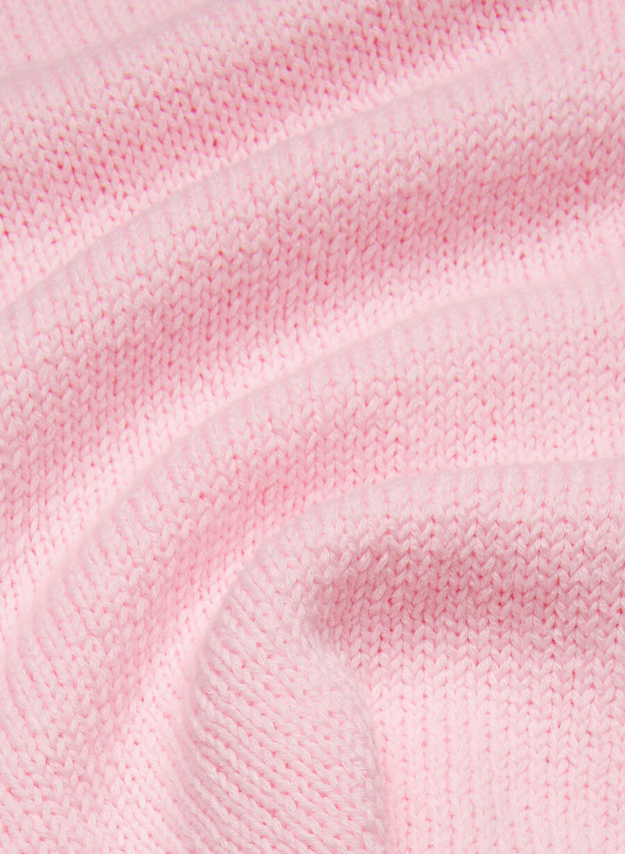 basque sweater vest villa pink