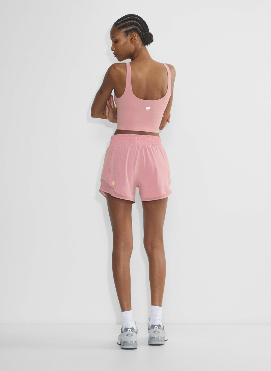 movetech legacy hi-rise 4 short tart pink