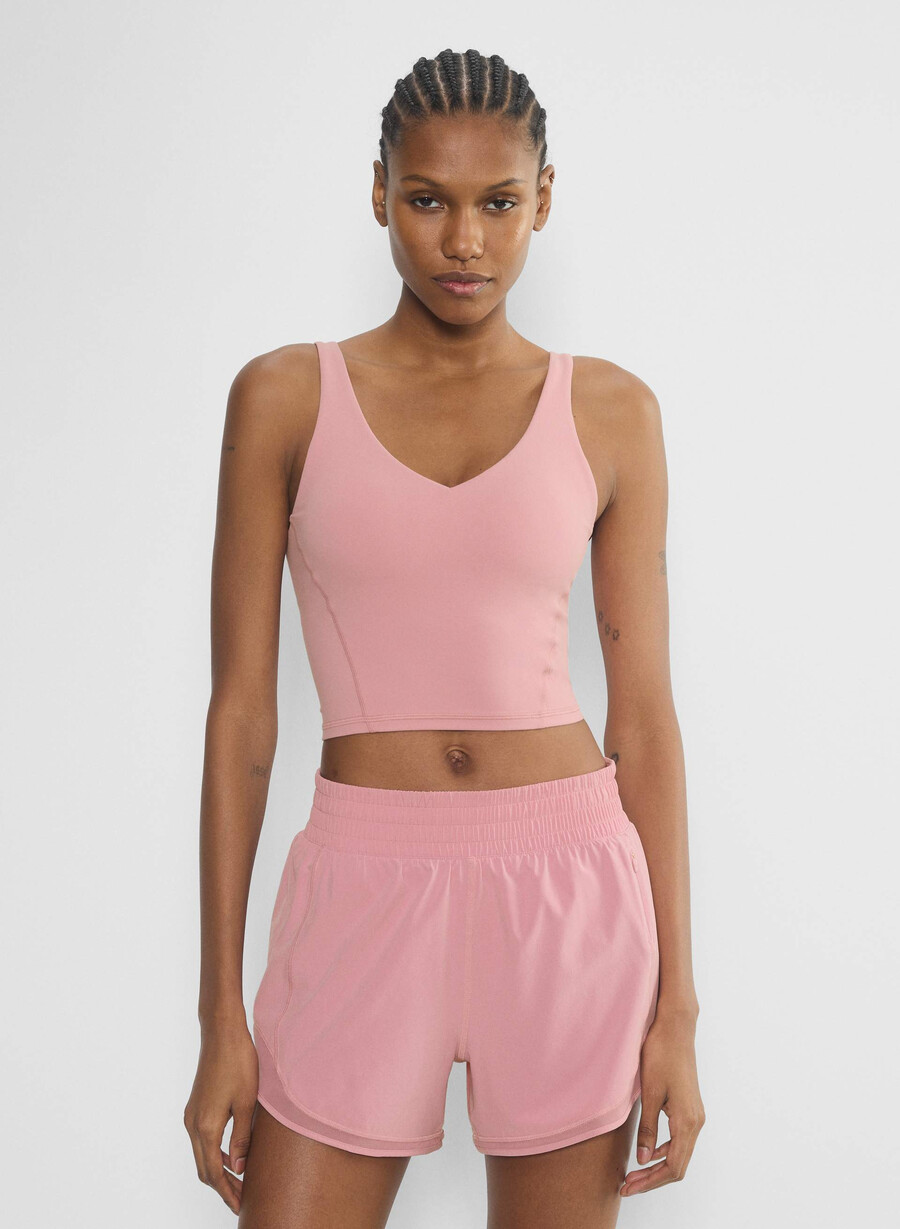 movetech legacy hi-rise 4 short tart pink