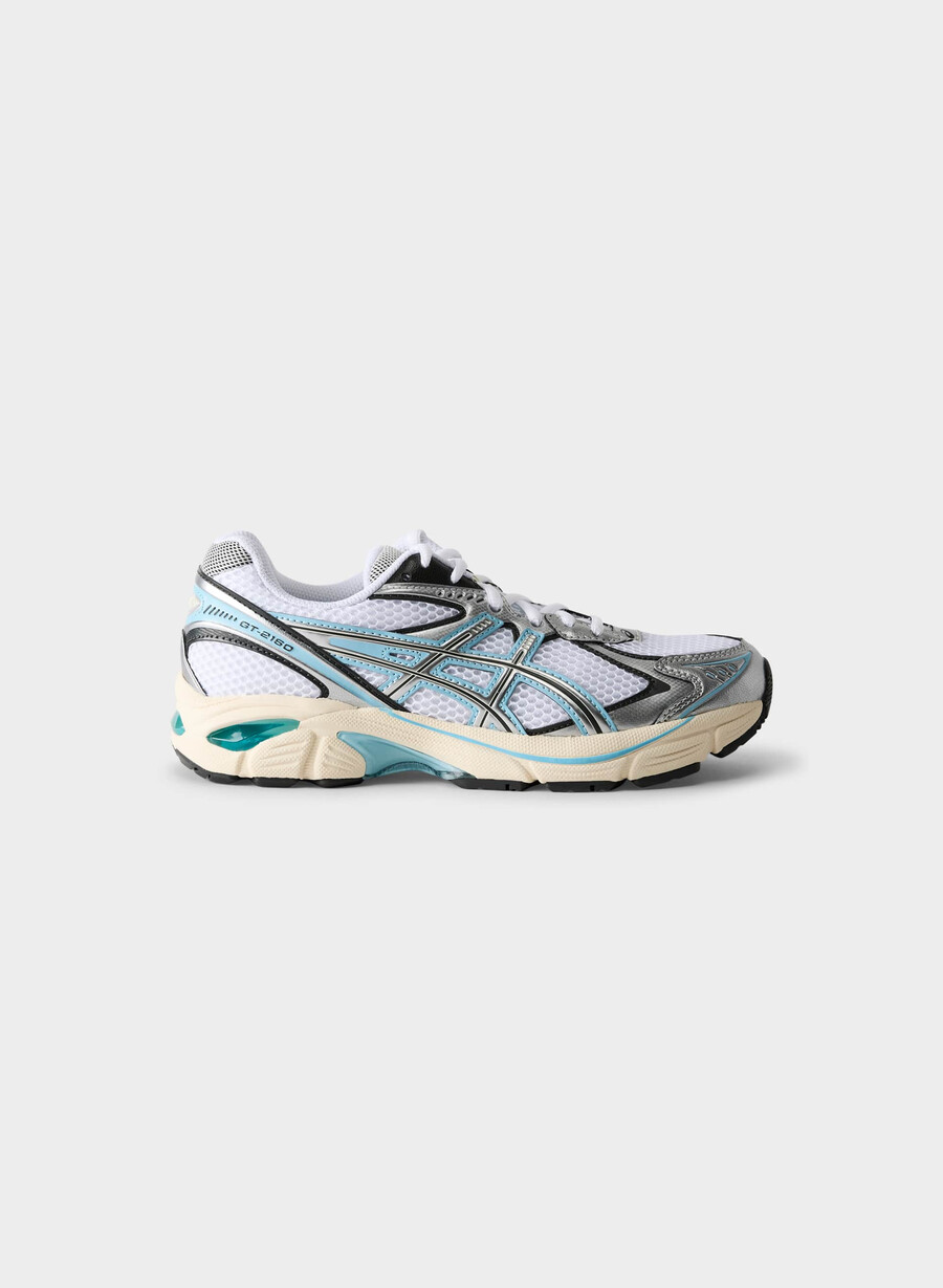 asics gt-2160 white blu pure slvr