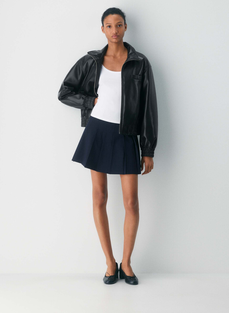 olive micro skirt admiral