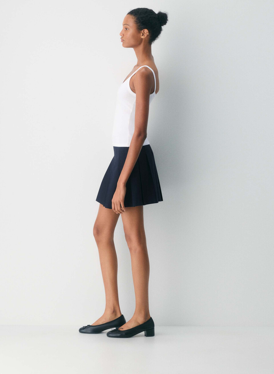 olive micro skirt admiral