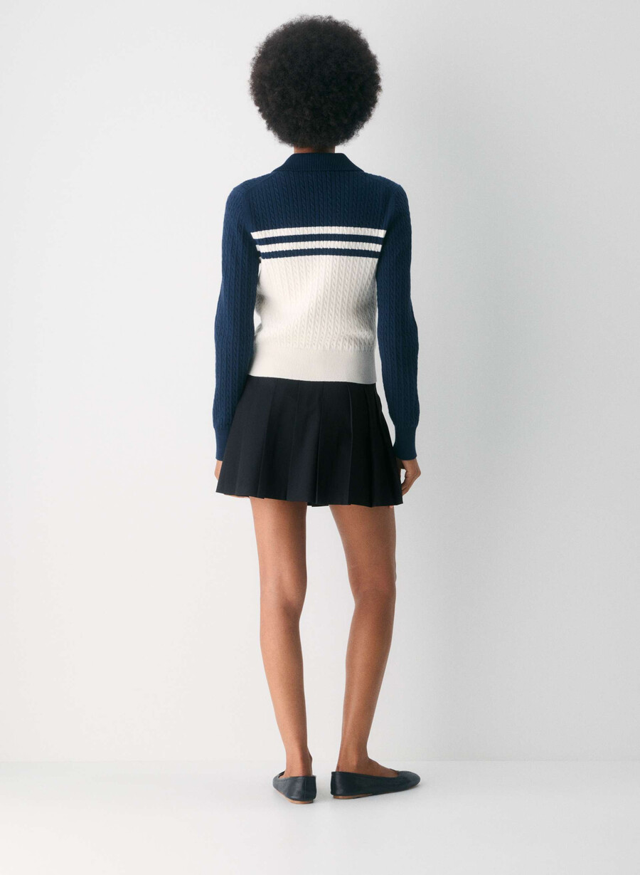 olive micro skirt black