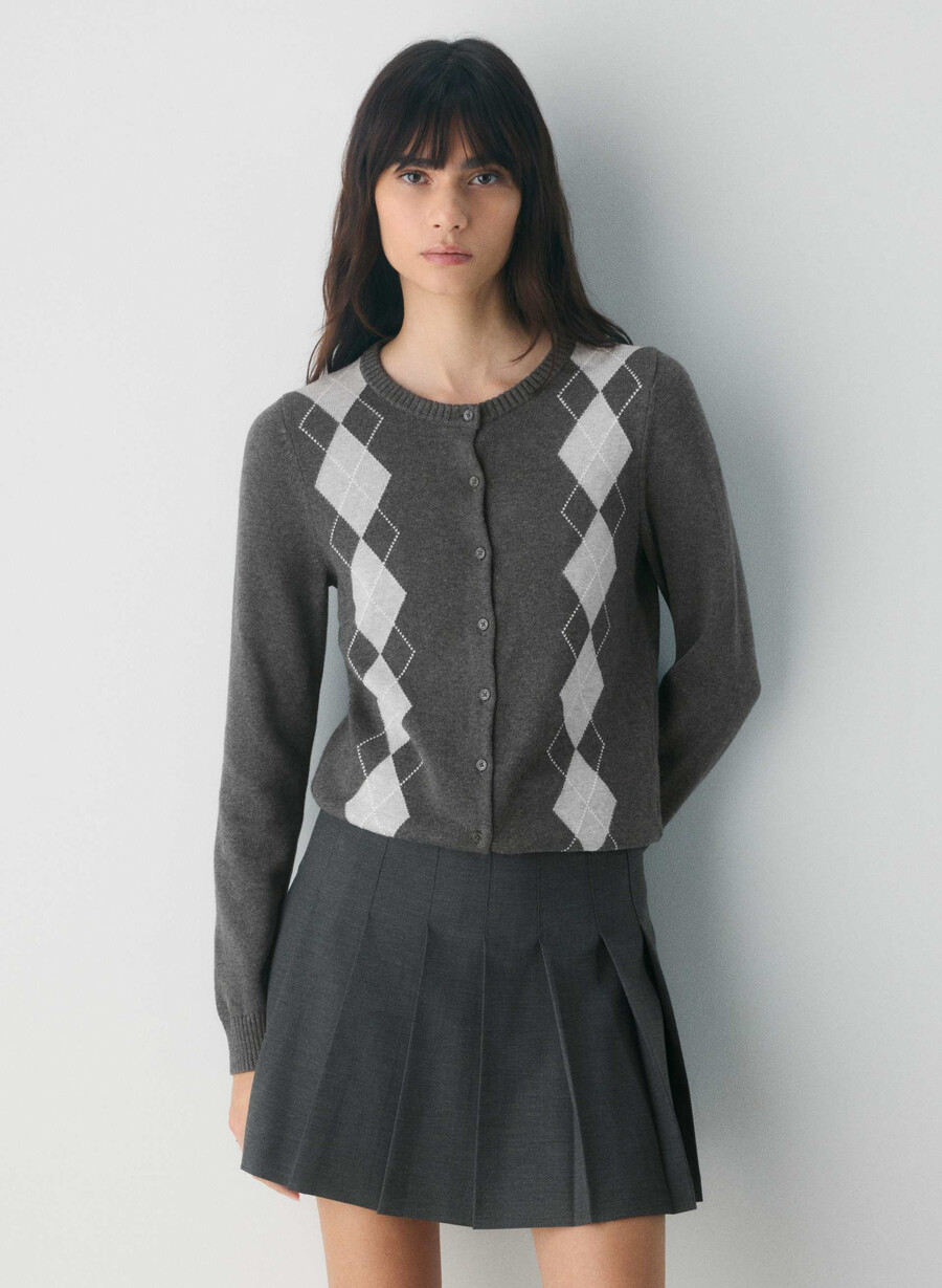 olive micro skirt heather charcoal