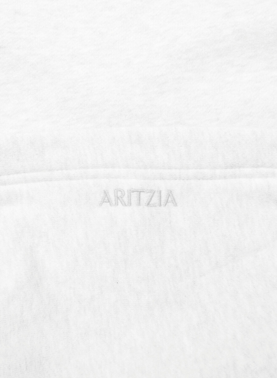 cozy sweatfleece perfect hoodie heather cloud white