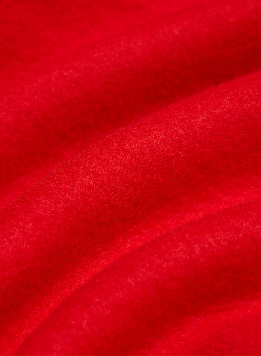 cozy sweatfleece perfect hoodie flashing red