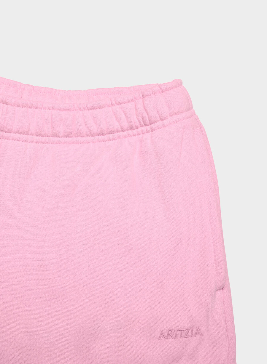 cozy sweatfleece mega cargo sweatpant morganite pink