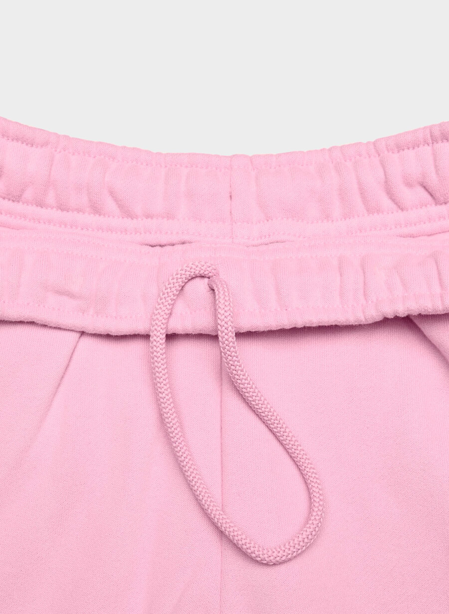 cozy sweatfleece mega cargo sweatpant morganite pink