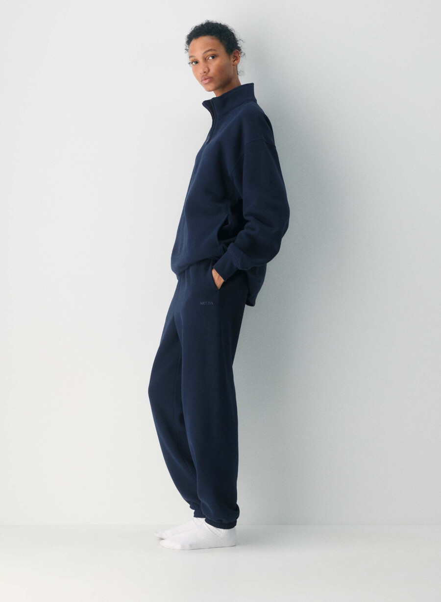 cozy sweatfleece mega jogger admiral