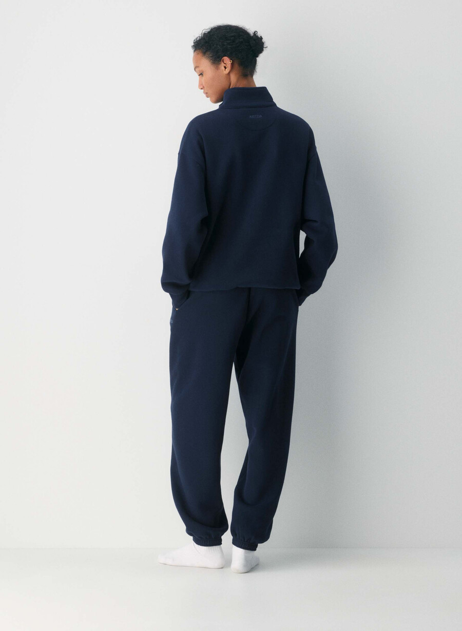 cozy sweatfleece mega jogger admiral
