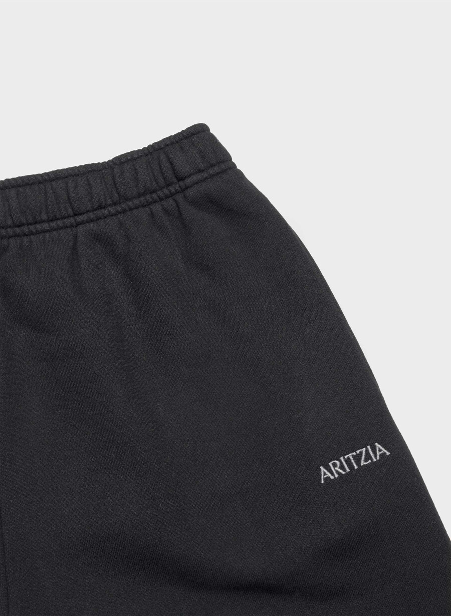 cozy sweatfleece mega jogger black