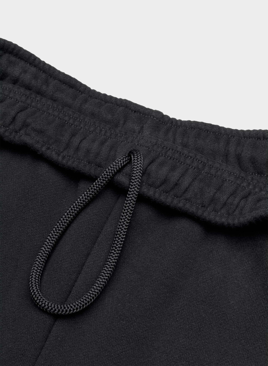 cozy sweatfleece mega jogger black