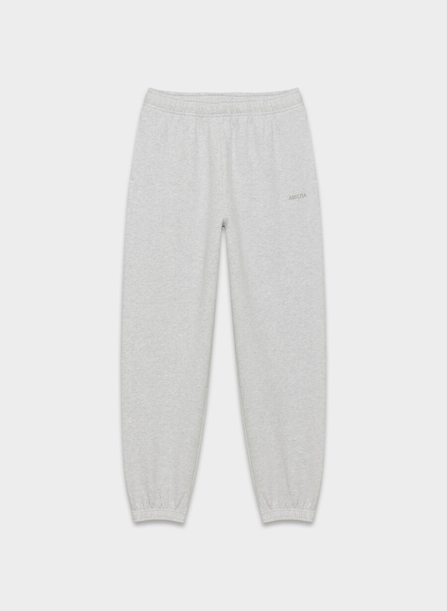 cozy sweatfleece mega jogger heather chrome