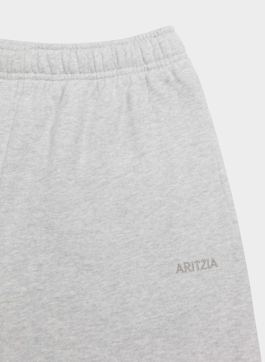 cozy sweatfleece mega jogger heather chrome