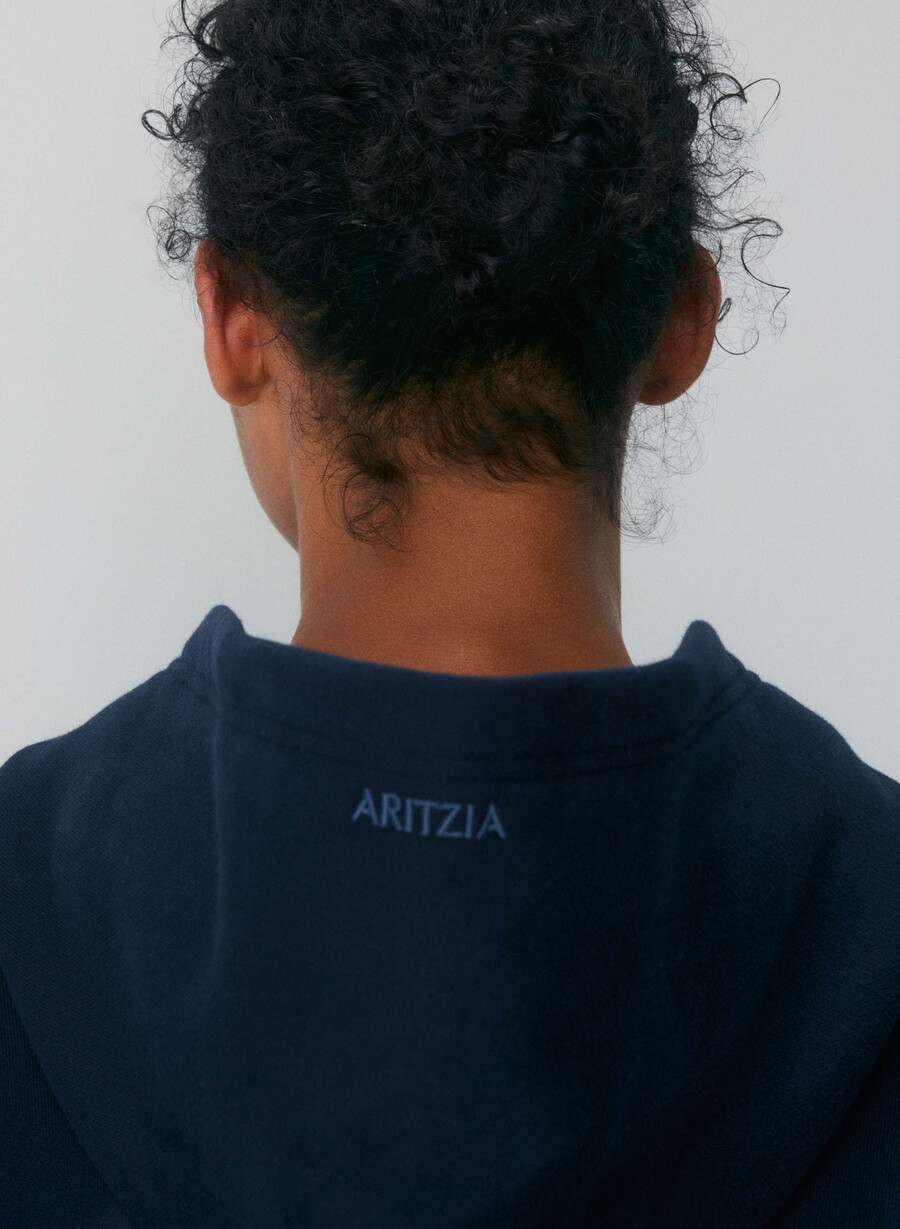 cozy sweatfleece perfect zip hoodie admiral