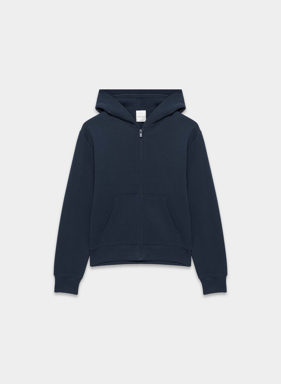 cozy sweatfleece perfect zip hoodie admiral