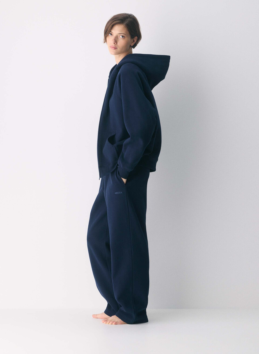 cozy sweatfleece mega straight sweatpant admiral
