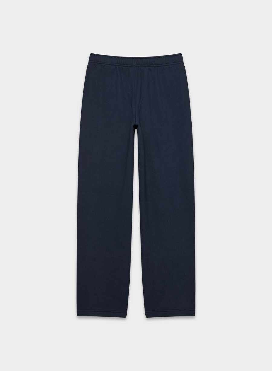 cozy sweatfleece mega straight sweatpant admiral